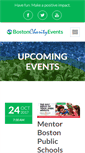 Mobile Screenshot of bostoncharityevents.org